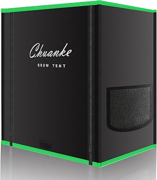 Small Grow Tent for Aerogarden Hydroponics Growing System Indoor 20"x14"x22"High Reflective Mylar Leak-Proof of Light 600D Oxford Fabric for Indoor Plant Blackwith Bottom