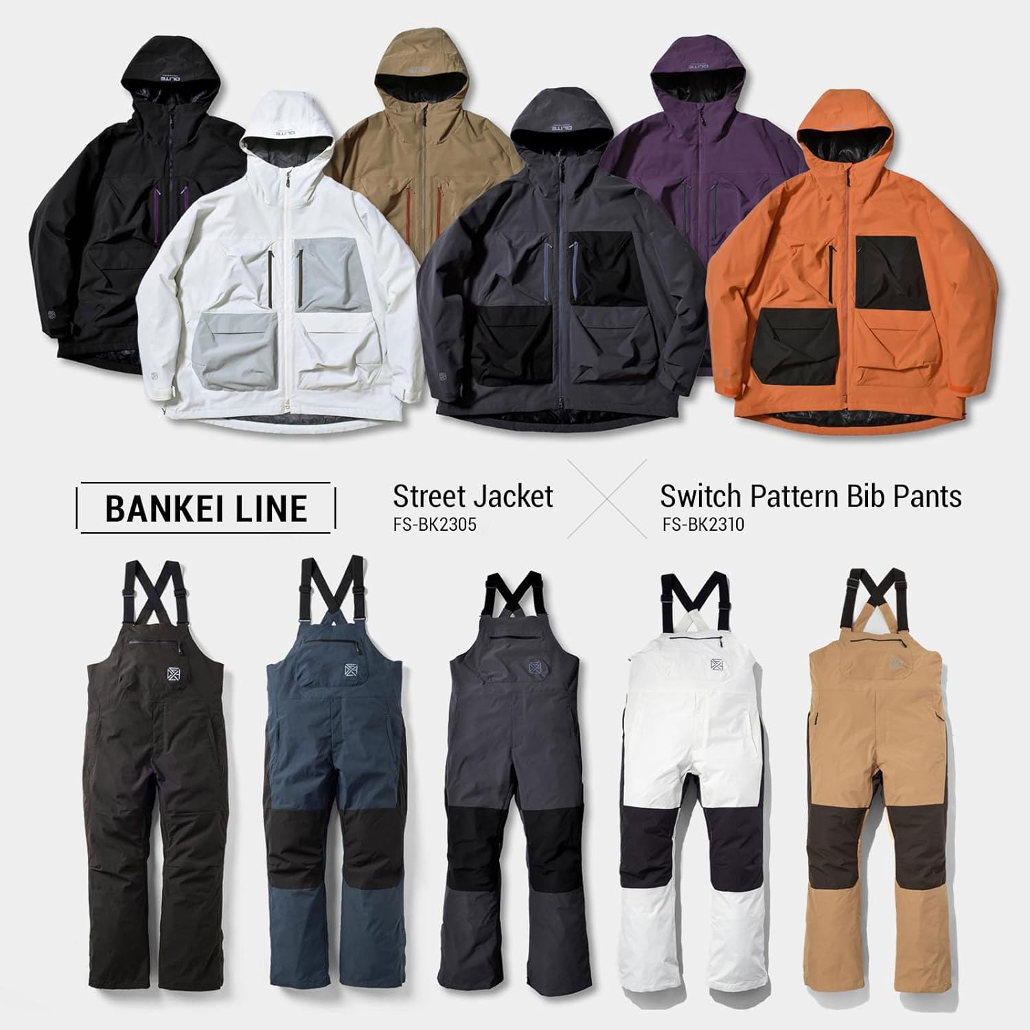 43DEGREES] スノーボードウェア 上下セット [ メンズ レディース / 全