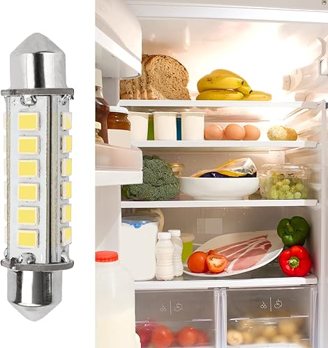 Miniatura 7 de Bombilla LED de 12 V para refrigerador RV compatible con bombilla Dometic 200729000P, apta para refrigeradores RM2662 RM2620 RM3762 RM3962 RM1350M