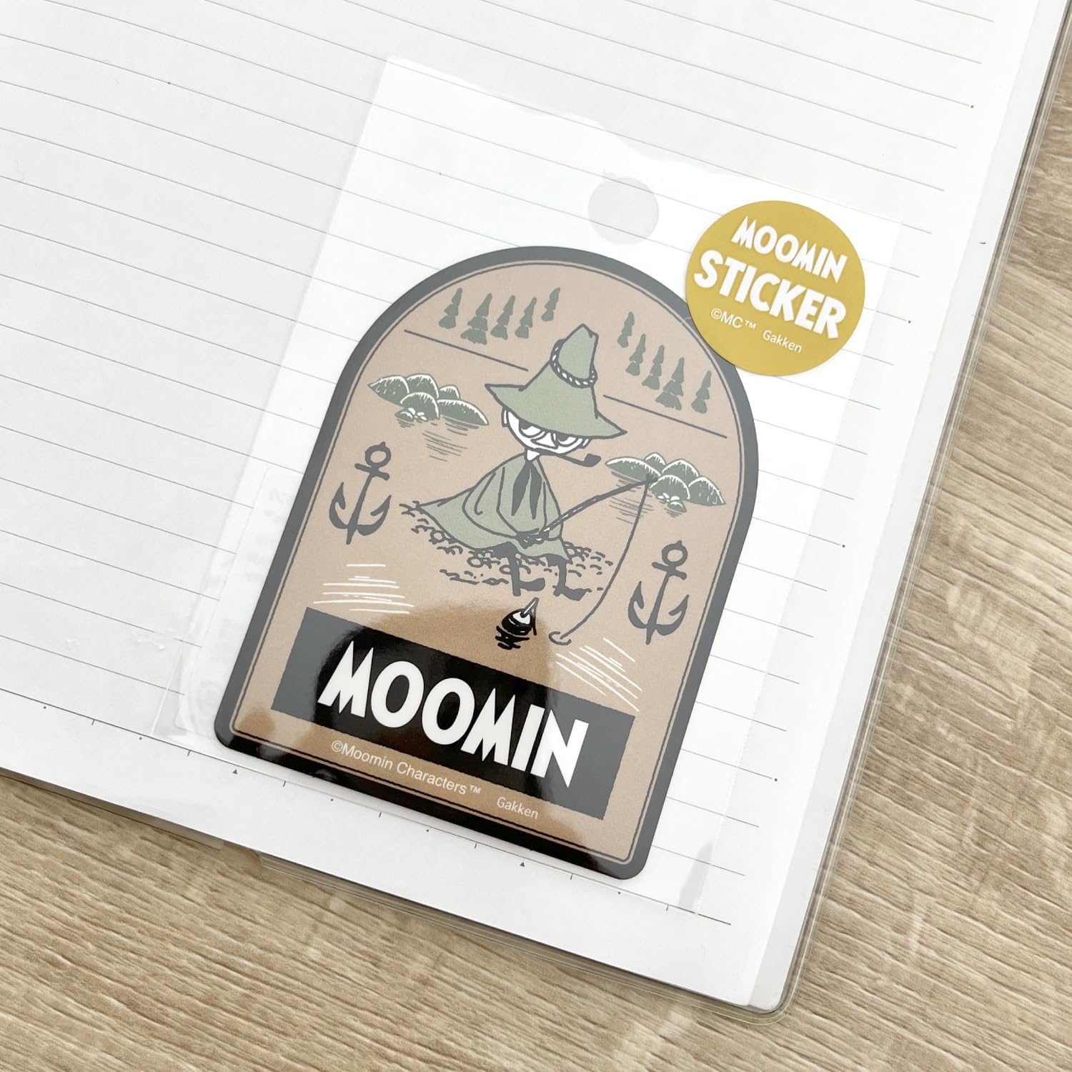 Gakken Stafull Moomin Sticker Outdoor Set of 6 Z22802