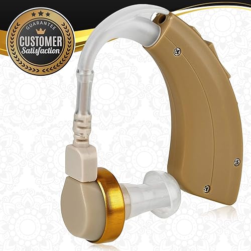 Miniatura 4 de MEDca Amplificador de sonido detrás del oído - Dispositivo de amplificación auditiva recargable BTE y potenciador de sonido digital PSAD para