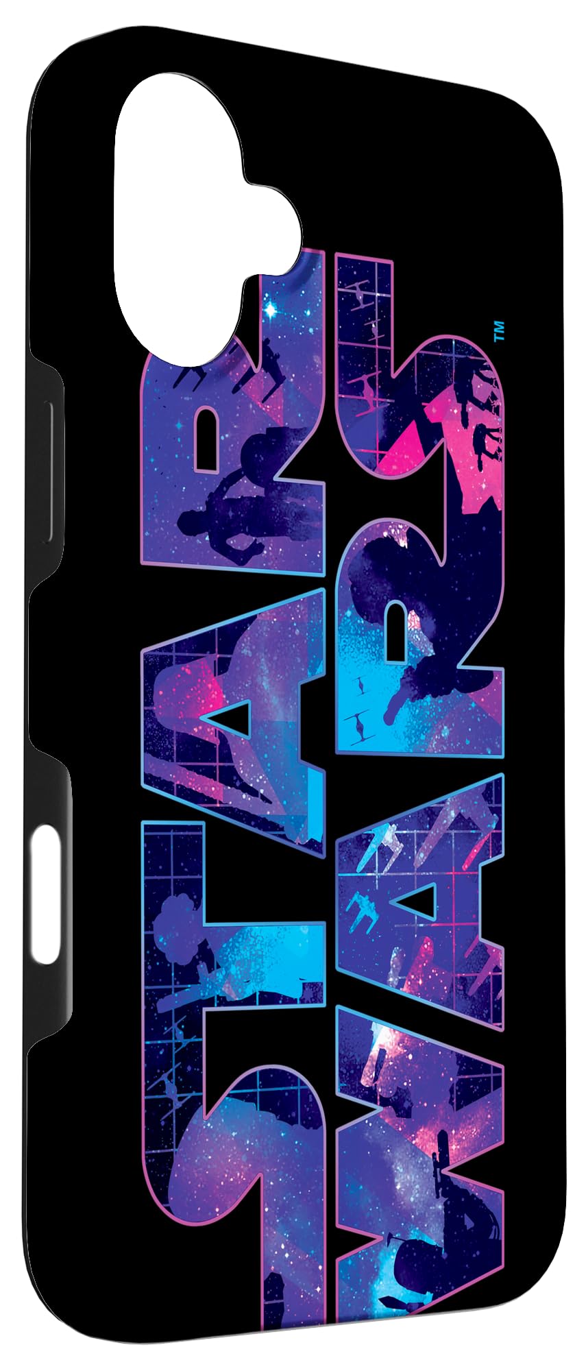 Star Wars Logo Retro 90s Galaxy Case for iPhone 16 Plus - Image 3