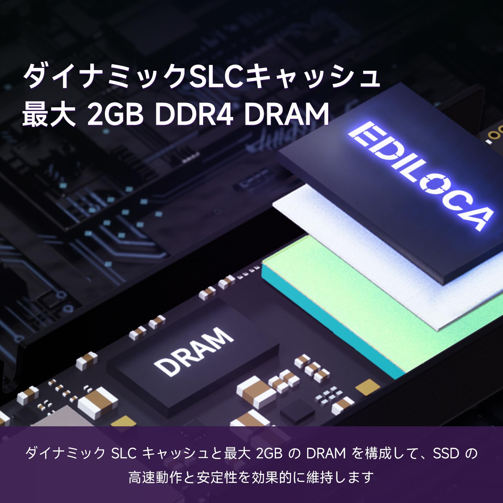【新品未使用】ヒートシンク付きEDILOCA EN760 SSD 2TB Amazon | Ediloca EN760 SSD ヒートシンク付き 2TB PCIe Gen4x4