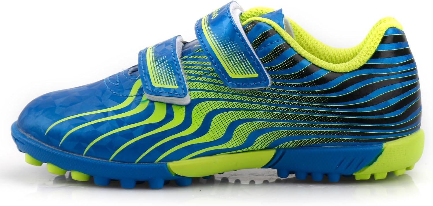 Turf Soccer Shoes Boys Girls Indoor TF Soccer Cleats for Toddler Little Kids