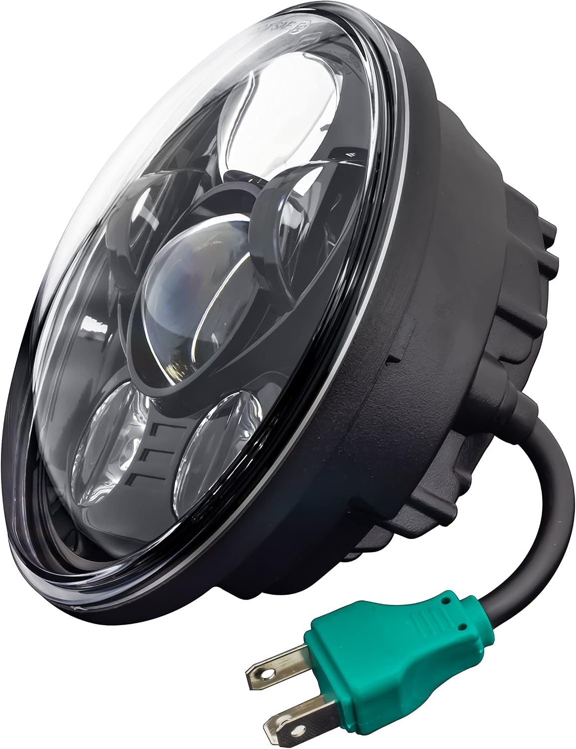 Eagle Lights 8900BG3 5 3/4" LED Headlight for Harley Davidson and Indian Motorcycles - Generation III/Black Kit