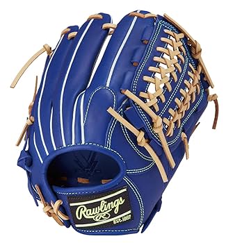 Rawlings 青 レザー グローブ 右投げ用 Rawlings 青 レザー グローブ 右投げ用 Rawlings 青 レザー