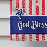 Vista 835 de Caroline's Treasures BB4243GF Bandera de jardín con texto en inglés «Merry Christmas» con texto en inglés «Merry Christmas», bandera decorativa