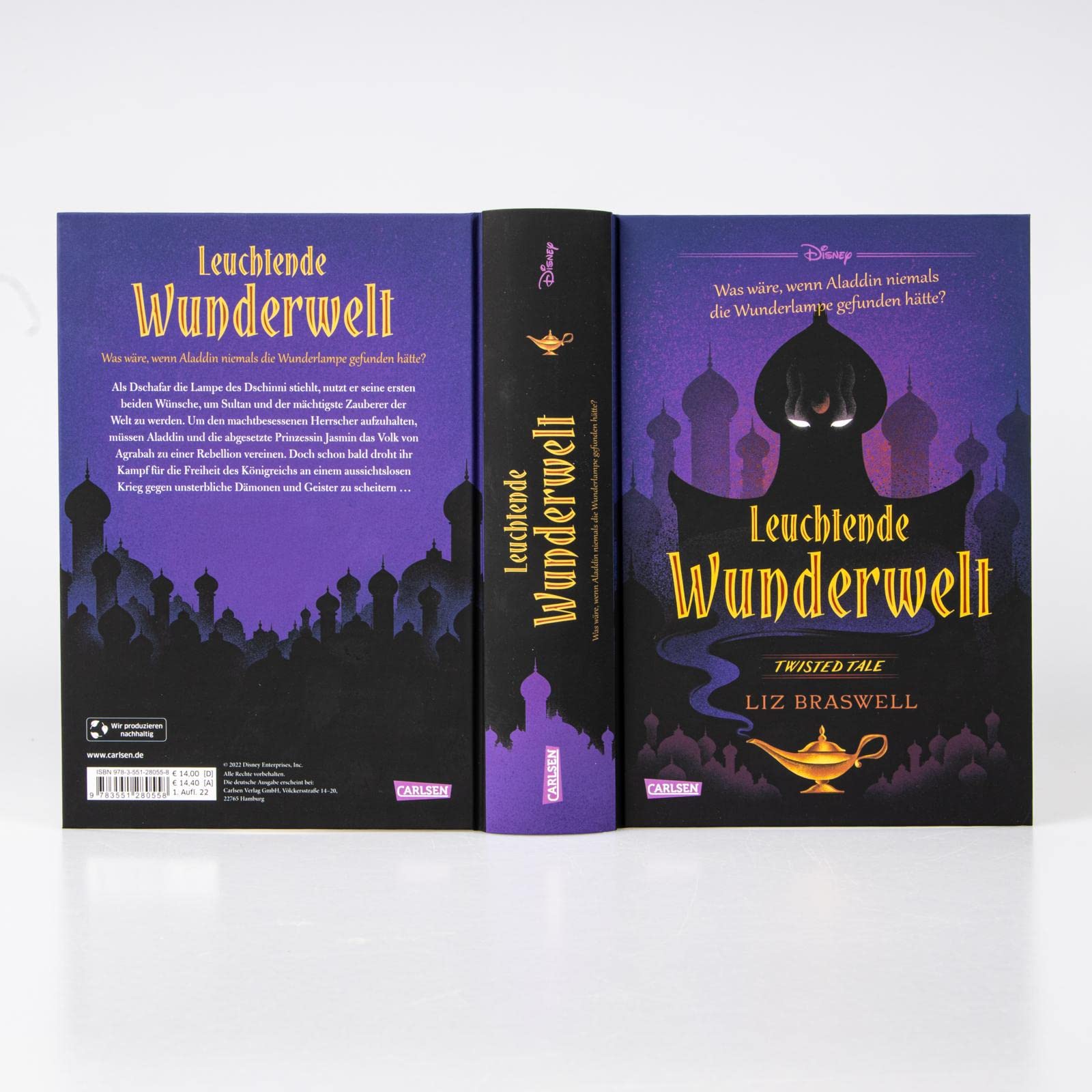 Disney. Twisted Tales: Leuchtende Wunderwelt (Aladdin): Was wäre, wenn Aladdin niemals die Wunderlampe gefunden hätte? | Der Märchen-Klassiker mal anders - für alle Fans der Villains-Bücher