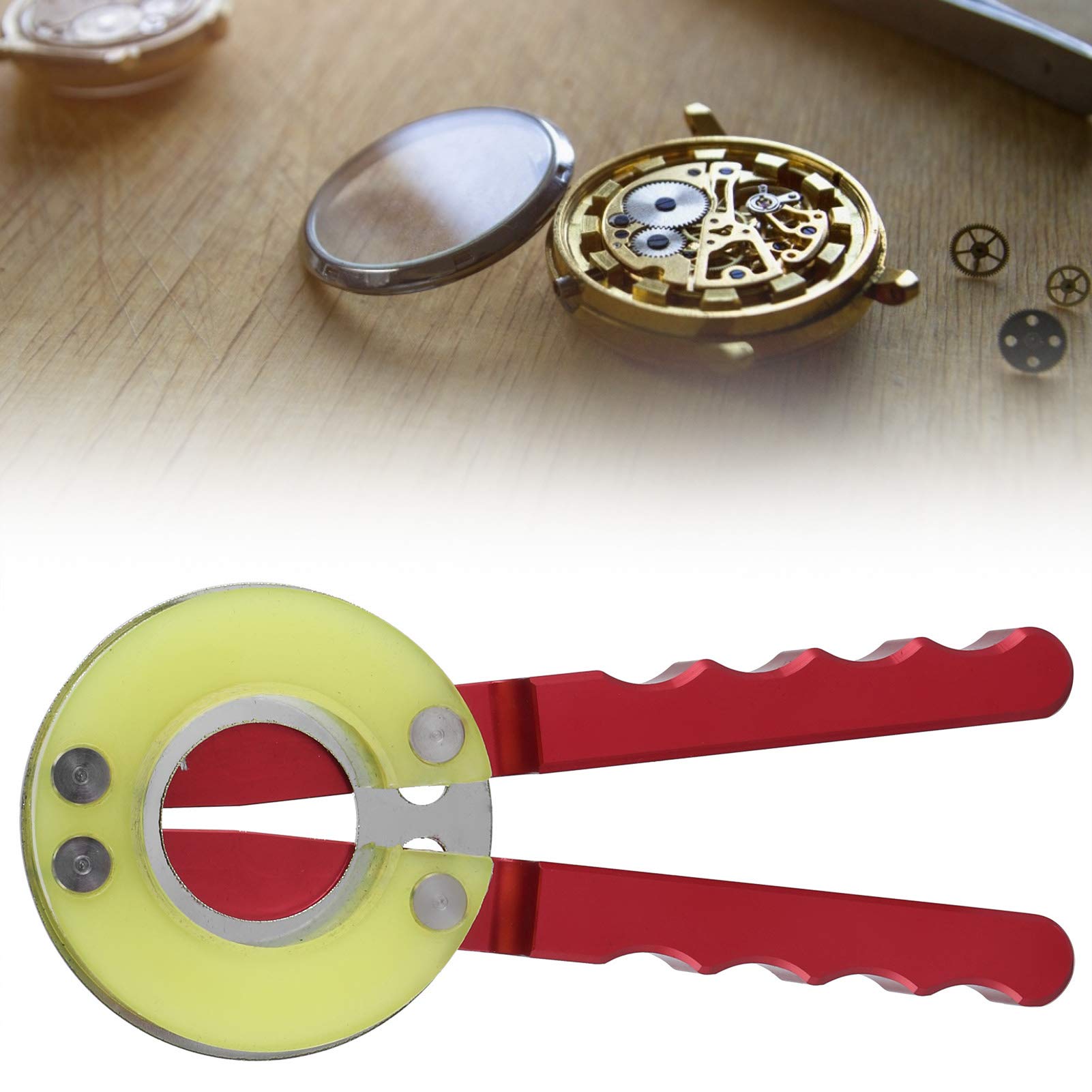 Strumenti per la rimozione dell'anello della lunetta dell'orologio, strumento per la sostituzione del vetro dell'orologio in gomma elastica di alta qualità, kit di riparazione