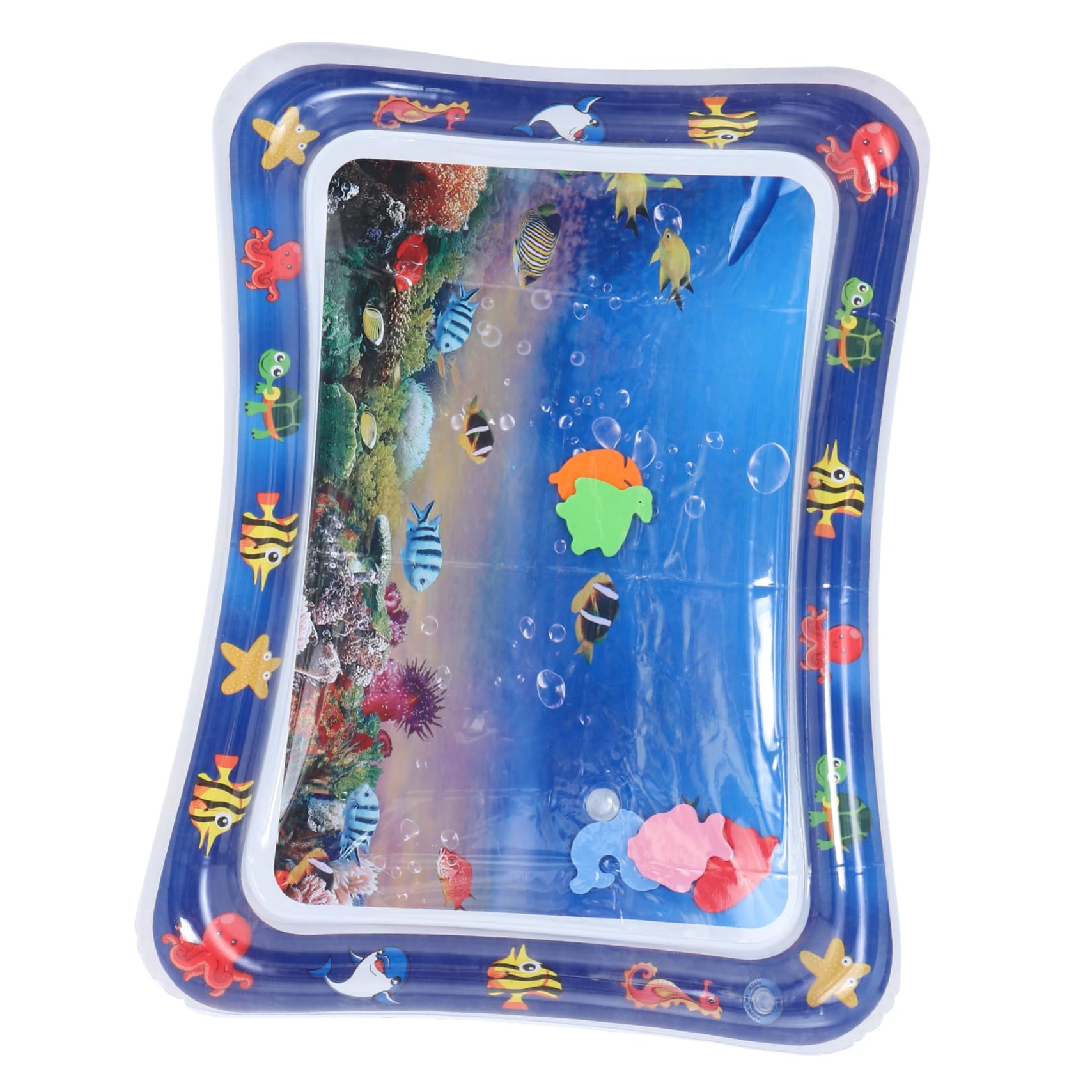 HOLIDYOYO Pet Water Filled Cooling Mat for Cats and Dogs Inflatable Sensory Play Mat Comfortable Summer Resting Pad Easy Setup Refrigeration for Hot Weather