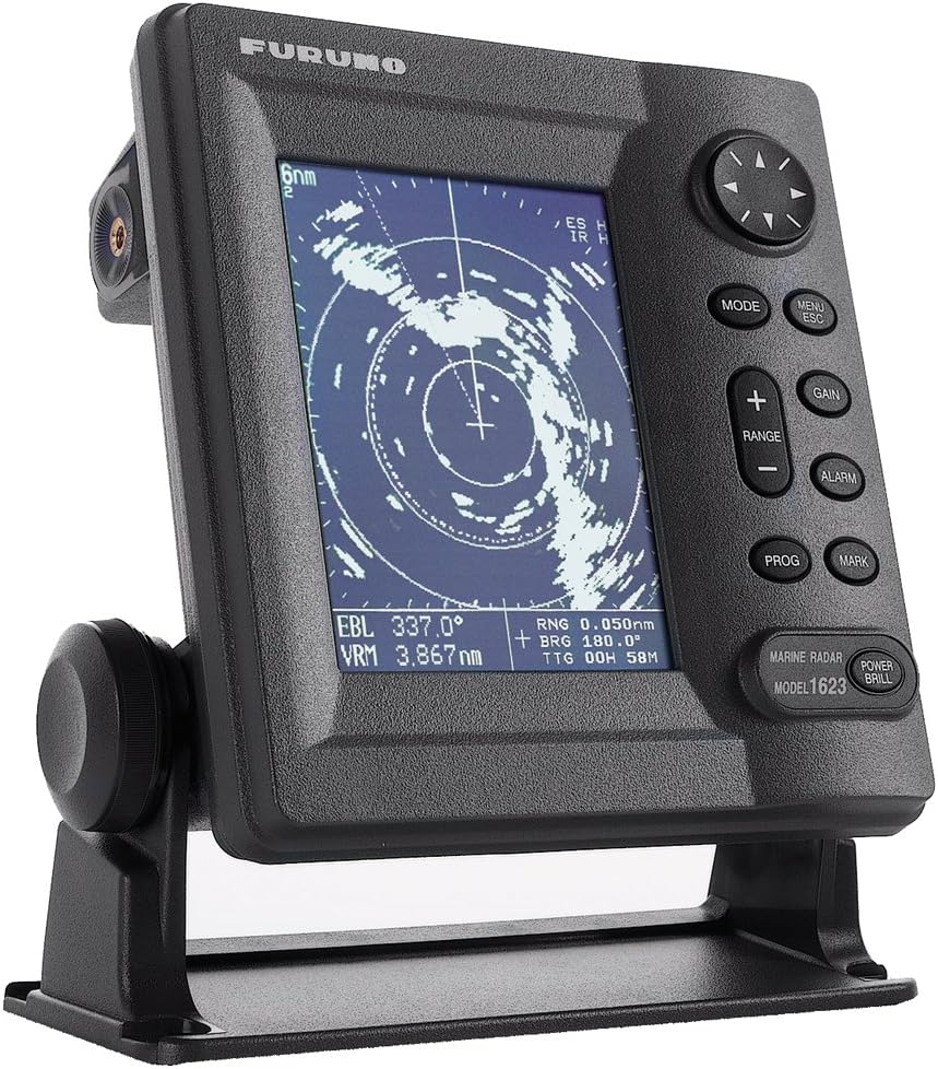 Furuno 1623 16Nm Range 2.2KW Transmitter 15" Dome Monochrome Radar, 6"