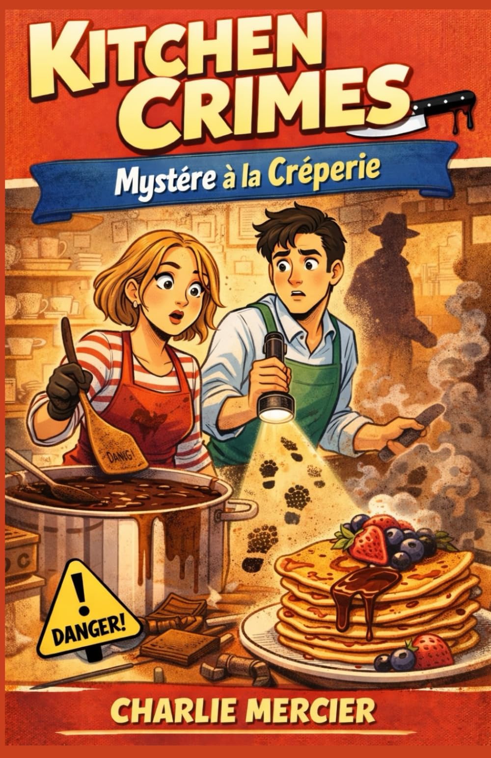 Kitchen Crimes : Mystère à la Crêperie: Un cosy crime gourmand plein d’humour, de secrets… et de caramel beurre salé