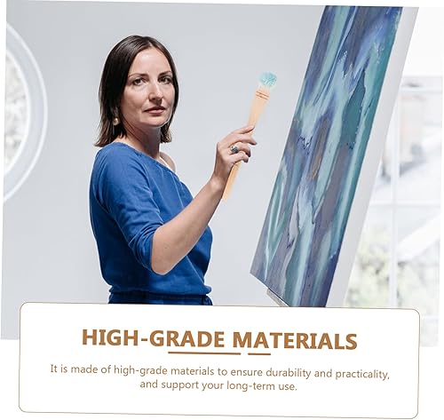 Miniatura 4 de EXCEART 2pcs Filbert Pinceles de Pintura Cepillos Liner para Pintura Arte Herramientas de Pintura