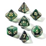7 Stück DND-Würfel-Set, Polyedrische Würfel Set