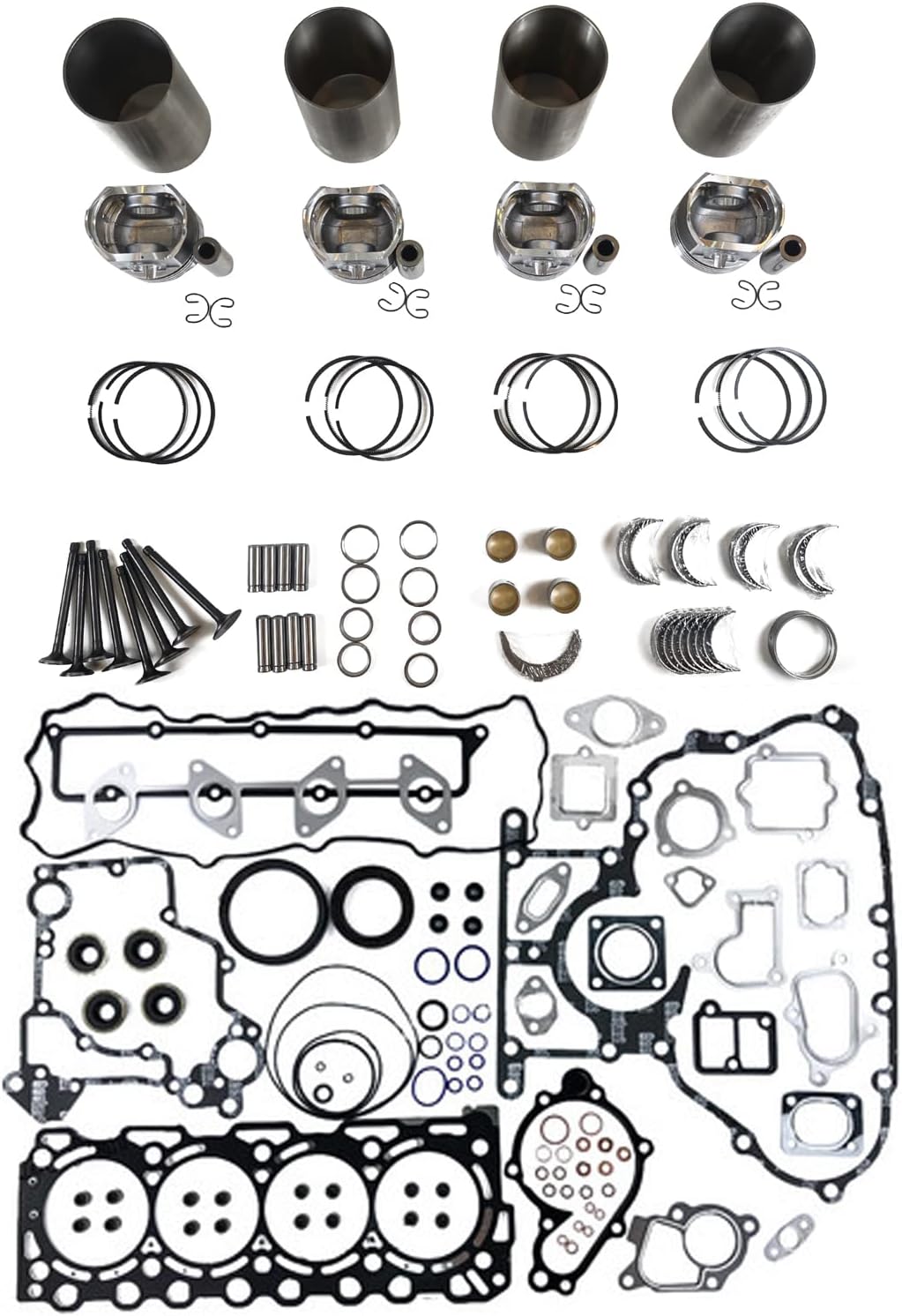 C3.3B Engine Overhaul Rebuild Kit Compatible for Caterpillar Loader 907M 906M