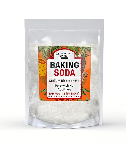 Unpretentious Baking Soda, 1.5 lb, Non-GMO, Pure Sodium Bicarbonate