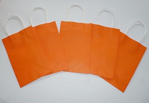 Miniatura 7 de Elegante bolsa de papel verde lima (8.5 x 5.25 x 3.5 pulgadas), 10 piezas, perfecta para fiestas, eventos, regalos y más