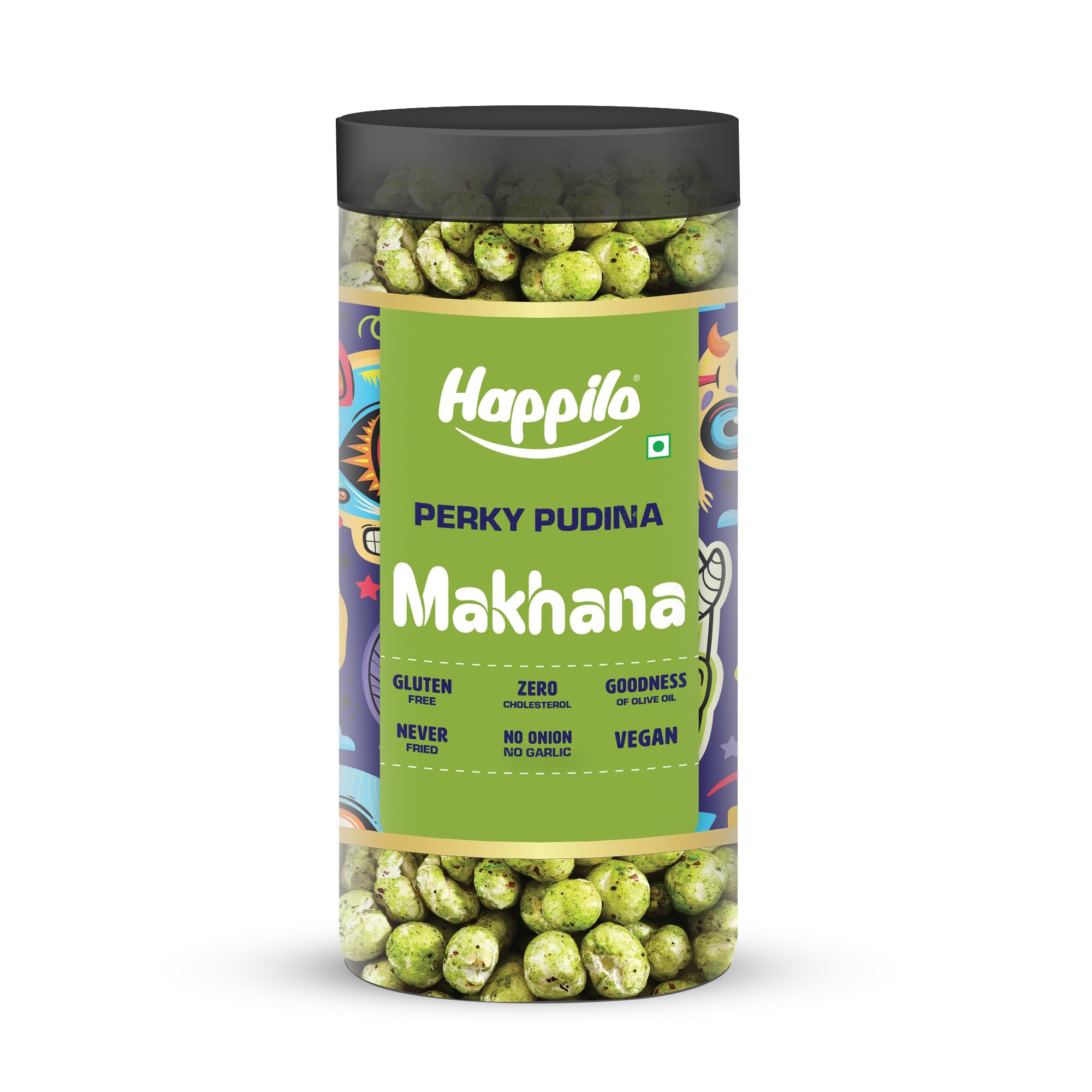 See full amazon price history chart for Happilo Makhana Perky Pudina Jar 80g, Roasted Foxnut Healthy Snack Low Calorie Gluten Free and Vegan Happilo Makhana Perky Pudina Jar 80g, Roasted Foxnut Healthy Snack Low Calorie Gluten Free and Vegan (B0CQYVZNMY) Amazon Price History, Amazon Price Tracker