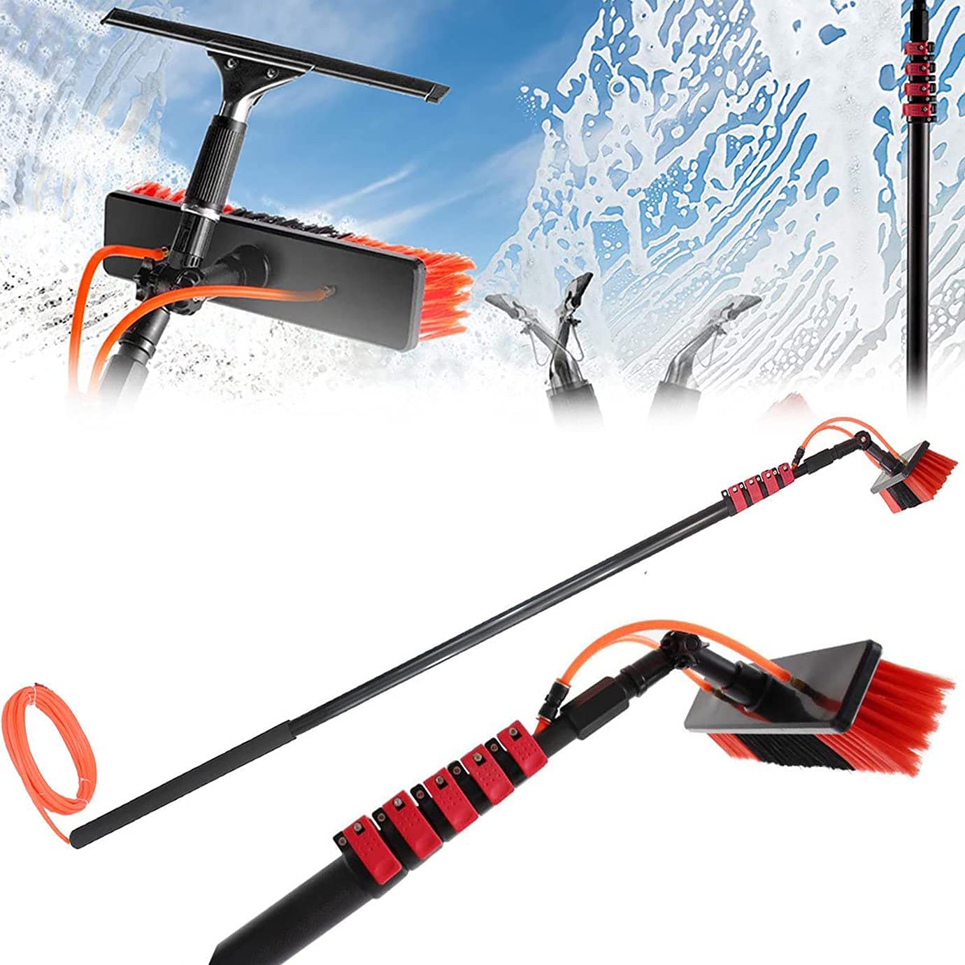 Brosse de nettoyage de vitres et camions pour un entretien facile