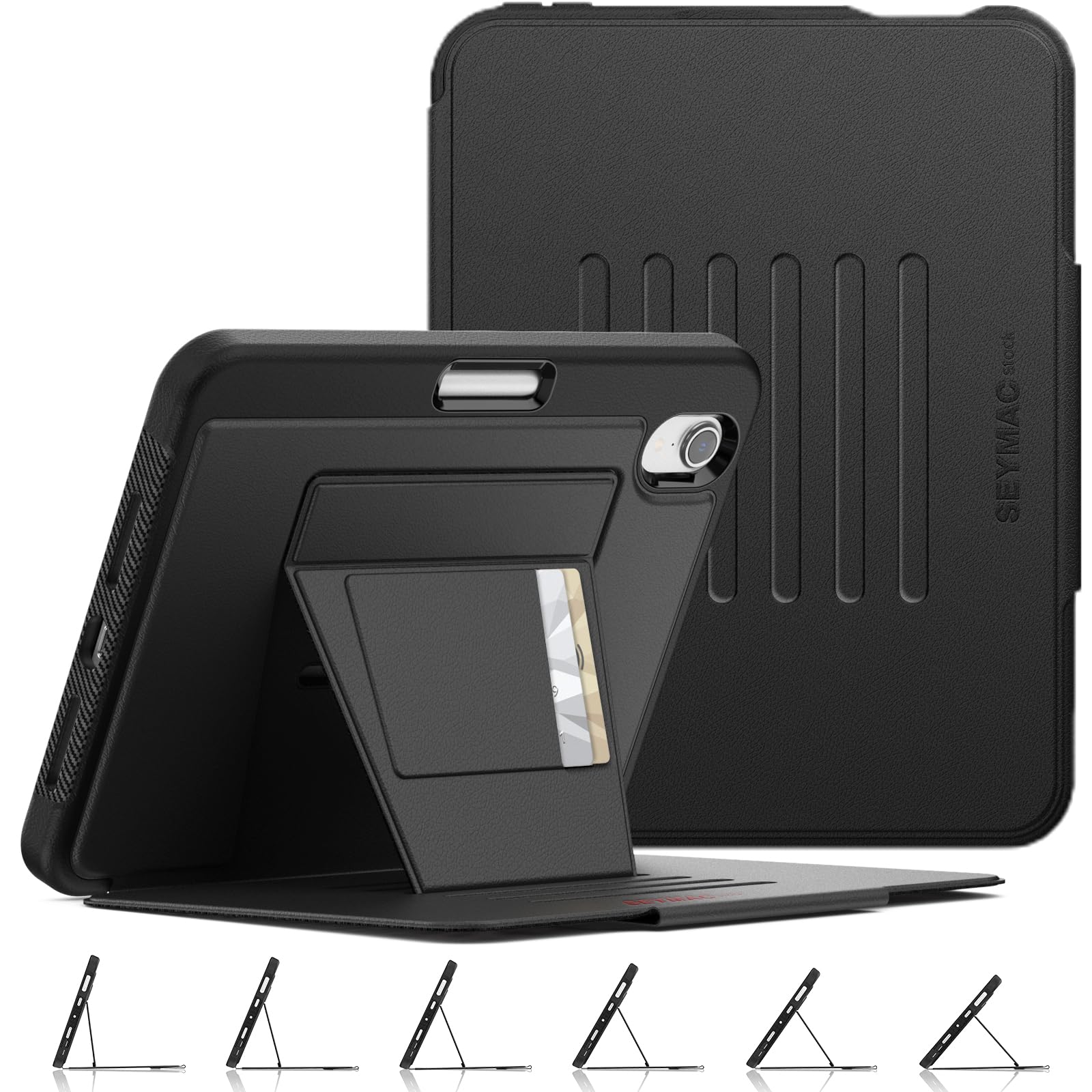 SEYMAC Stock Case For IPad Mini 7 (A17 Pro)/ Mini 6 8.3 Inch, Sturdy