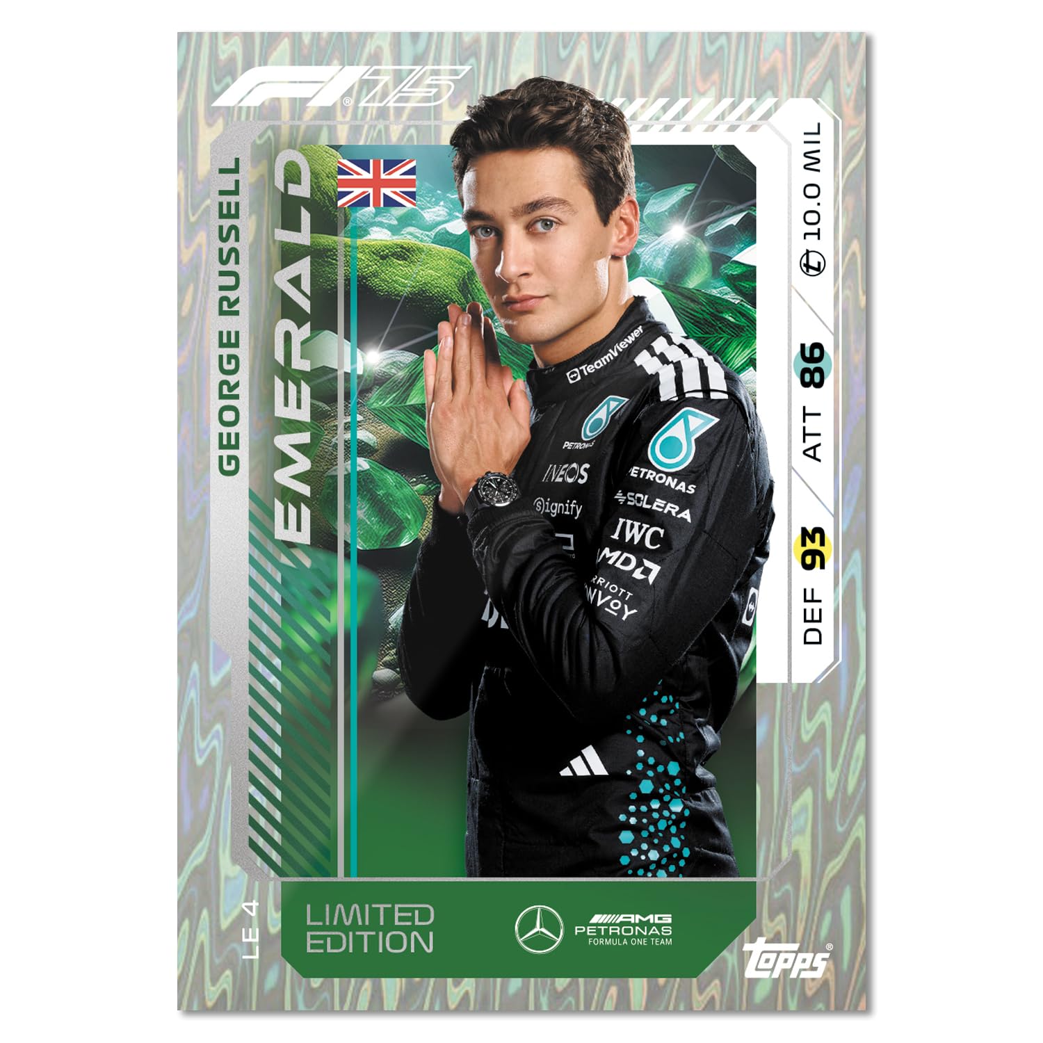 Topps Turbo Attax Formula 1 2025 - Value Box – contiene 31 carte Turbo Attax, inclusa una Edizione Limitata.