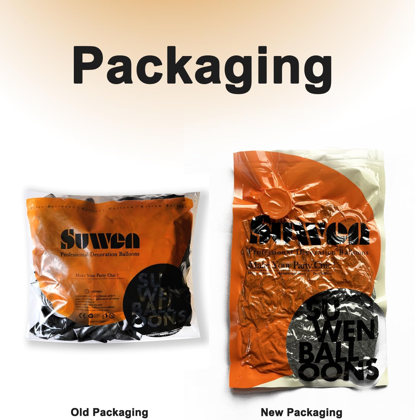 SUWEN Black Metallic Balloons and Confetti Balloons Set 47PCS Latex Helium Chrome Black Balloon for Birthday Graduation Anniversary Party Decorations - Image 6