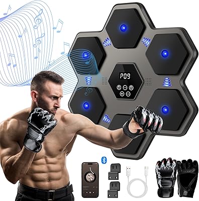 Music Boxing Machine Bluetooth Intelligente Punching Ball Mural Entraînement Boxe Interactive