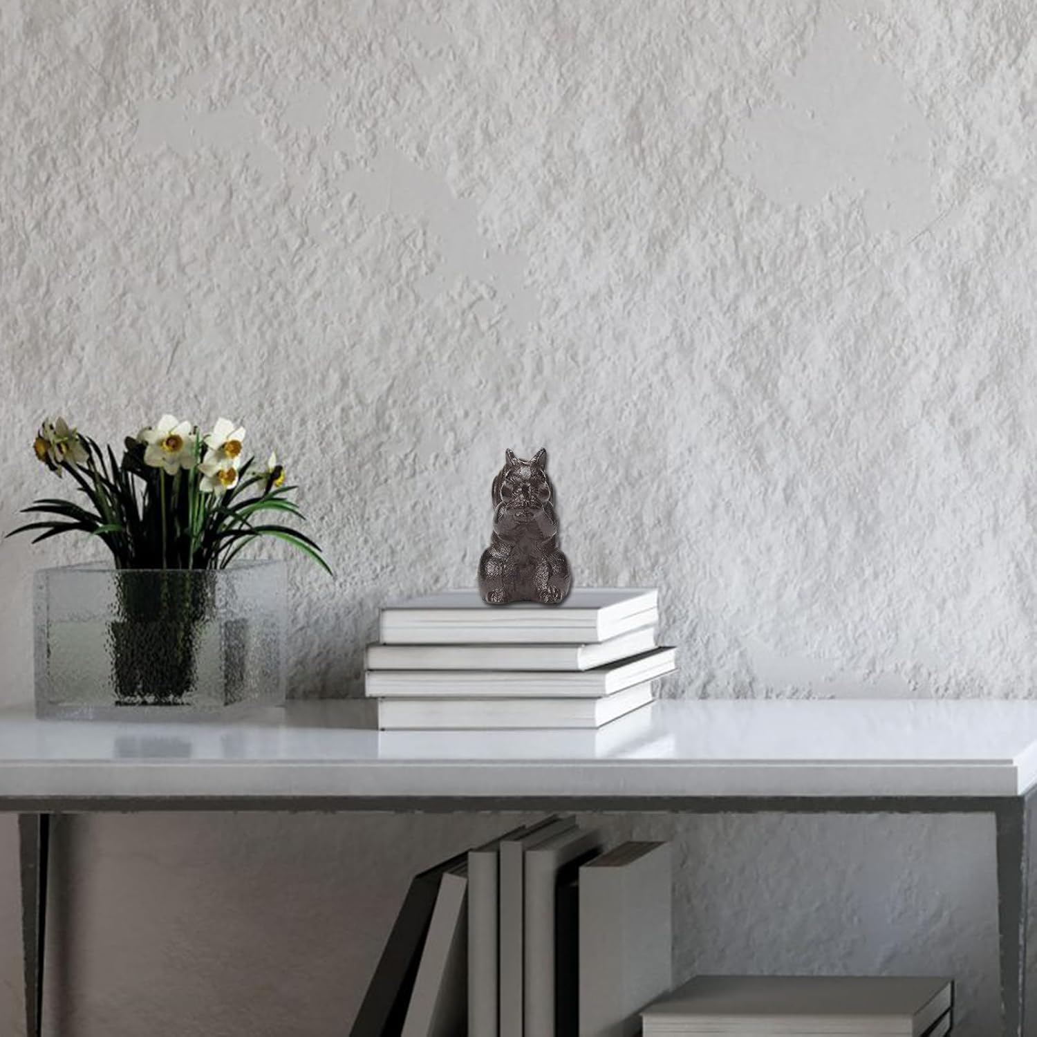 BRASSTAR Cast Iron Squirrels Eating Pine Cones Statue Garden Home Office Desk Decor Paperweight Collection Animal Figurine TQGJPT696 - Image 6