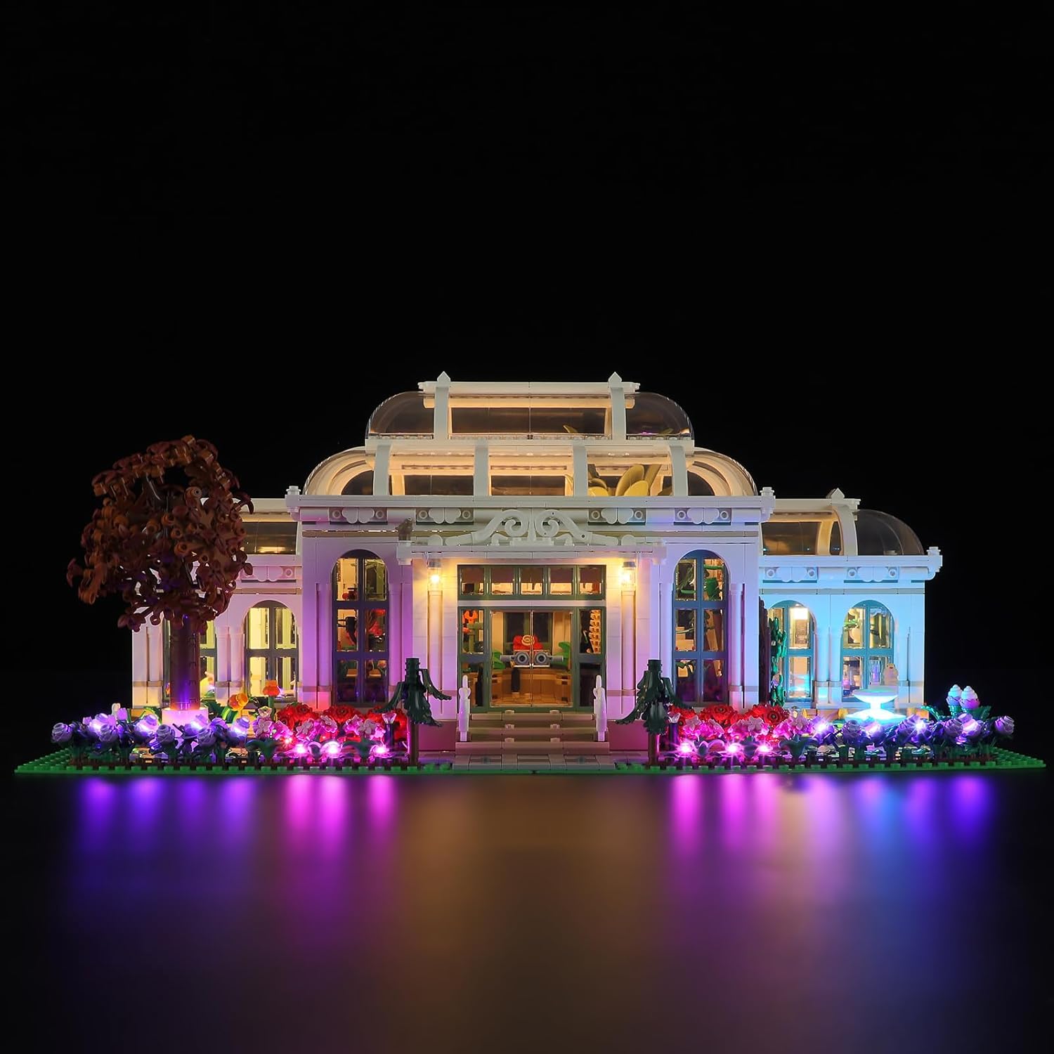 GEAMENT LED Light Kit Compatible with Lego The Botanical Garden Building Blocks Model - Lighting Set for Ideas 21353 (Model Set Not Included)