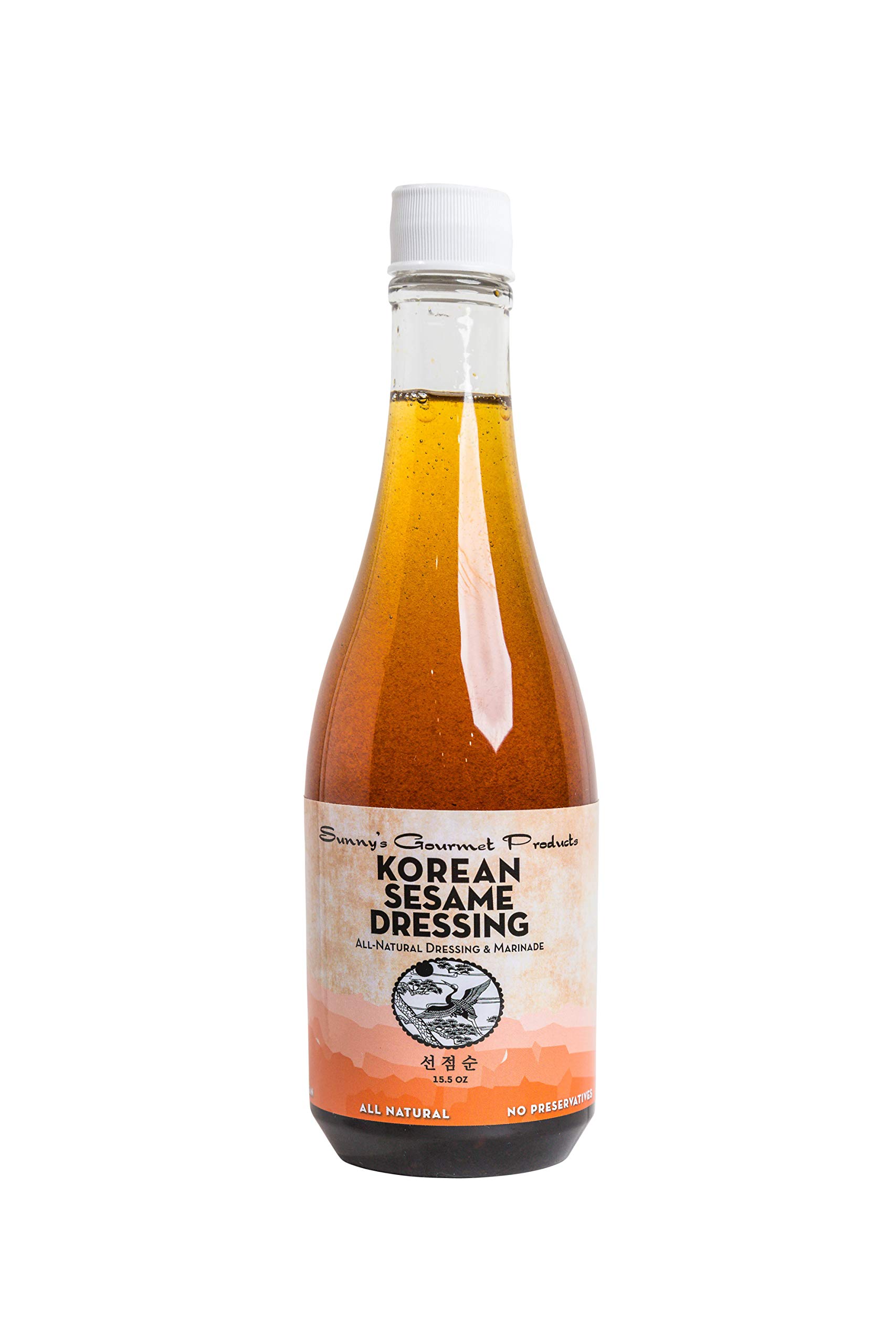 Sunny's Gourmet Products | Korean Salad Dressing (Sesame, 15oz Bottle)