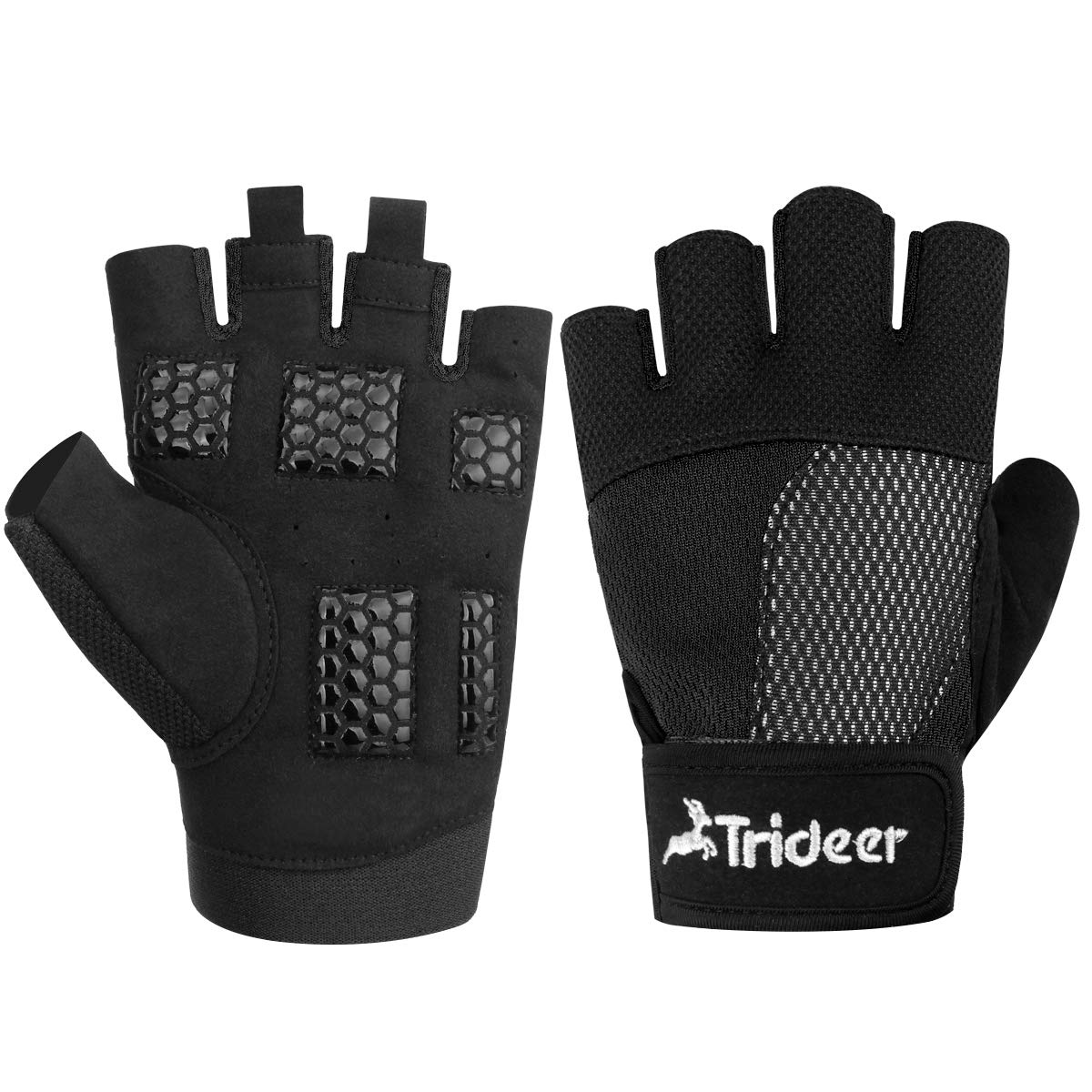 workout fingerless gloves