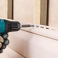 Vista 7 de Juego de 220 tornillos de madera de zinc con cabeza de armadura #8, juego de tornillos para madera de alta dureza, tornillos surtidos Phillips