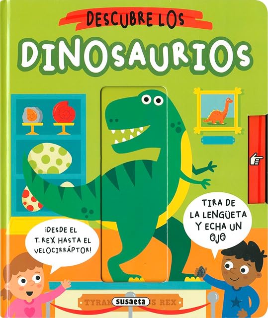 Portada de Descubre los dinosaurios
