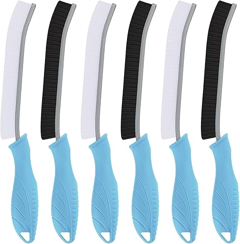 Cepillo de inodoro, 2 piezas de cepillo de limpieza de baño, cepillo de inodoro profundo con agujero para colgar, cepillo de limpieza multifuncional