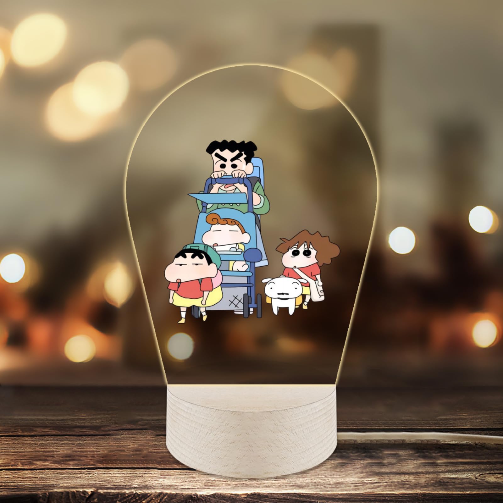 クレヨンしんちゃん 可動式テーブル ナイトテーブル アイデアテーブル