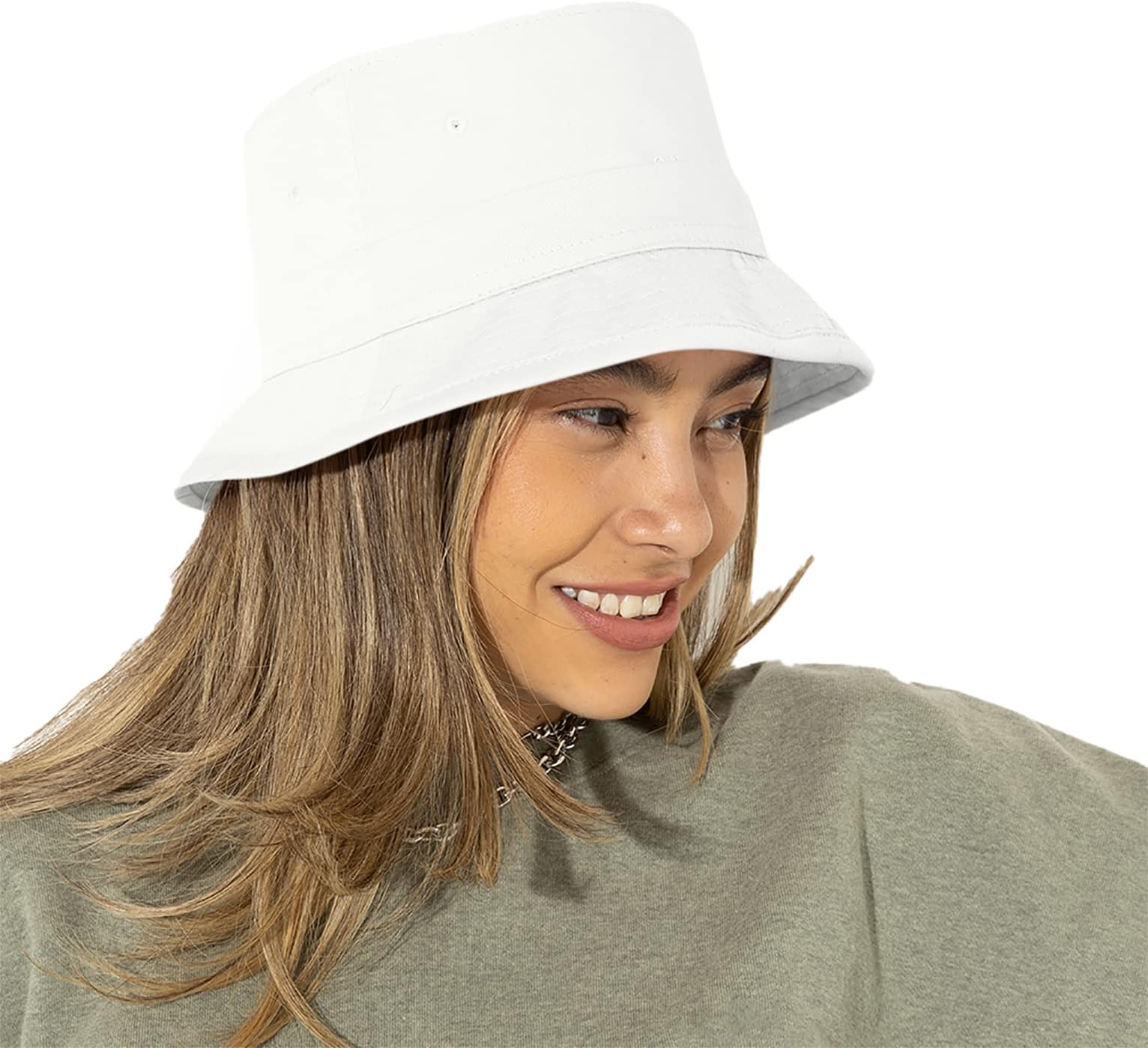 Unisex Men Women Adults Sun Protection Bucket Hat Summer Fishing Fisher Beach Festival Outdoor Cap