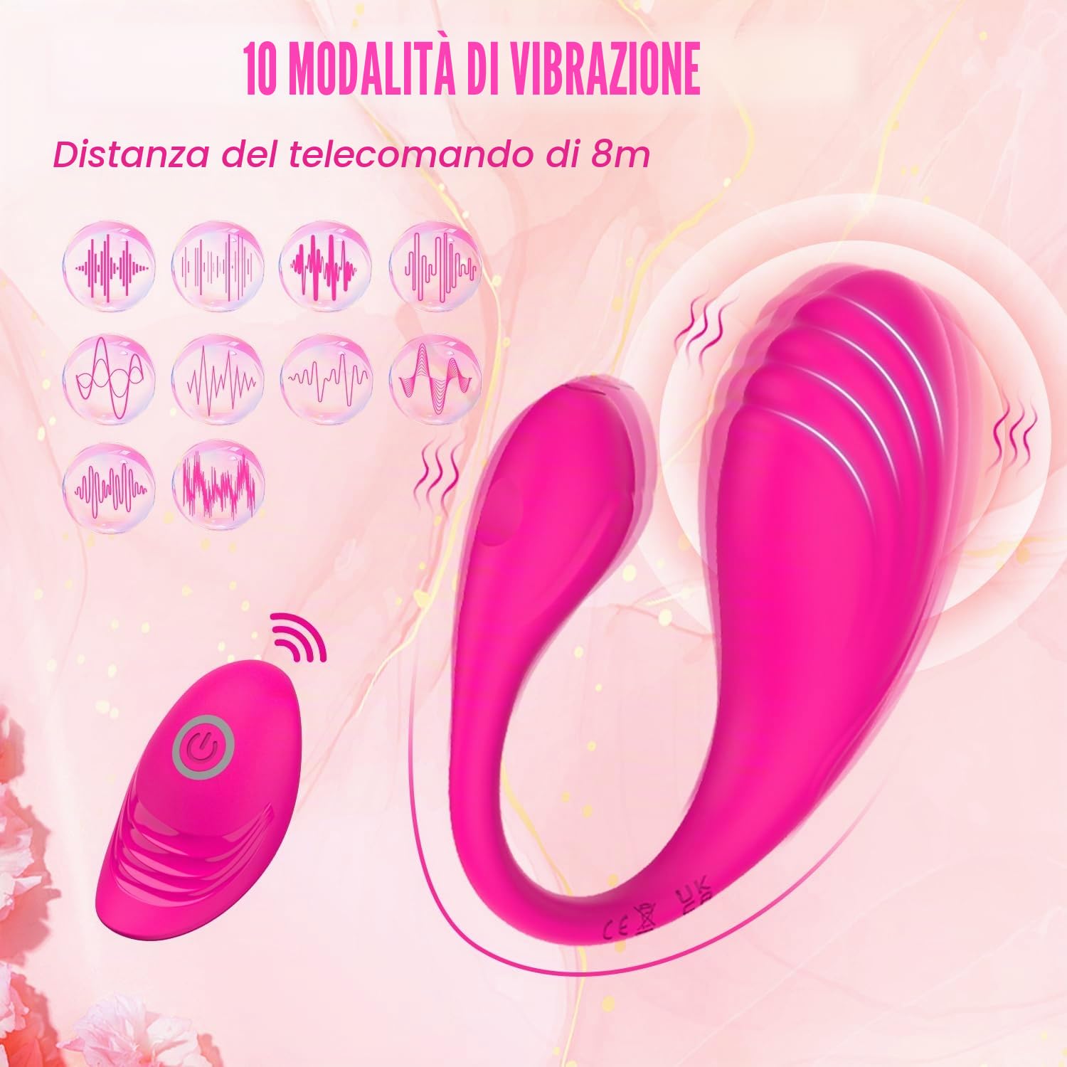 Palline da allenamento per pavimento pelvico per donne – allenatore intelligente per i muscoli pelvici con controllo app (rosa)
