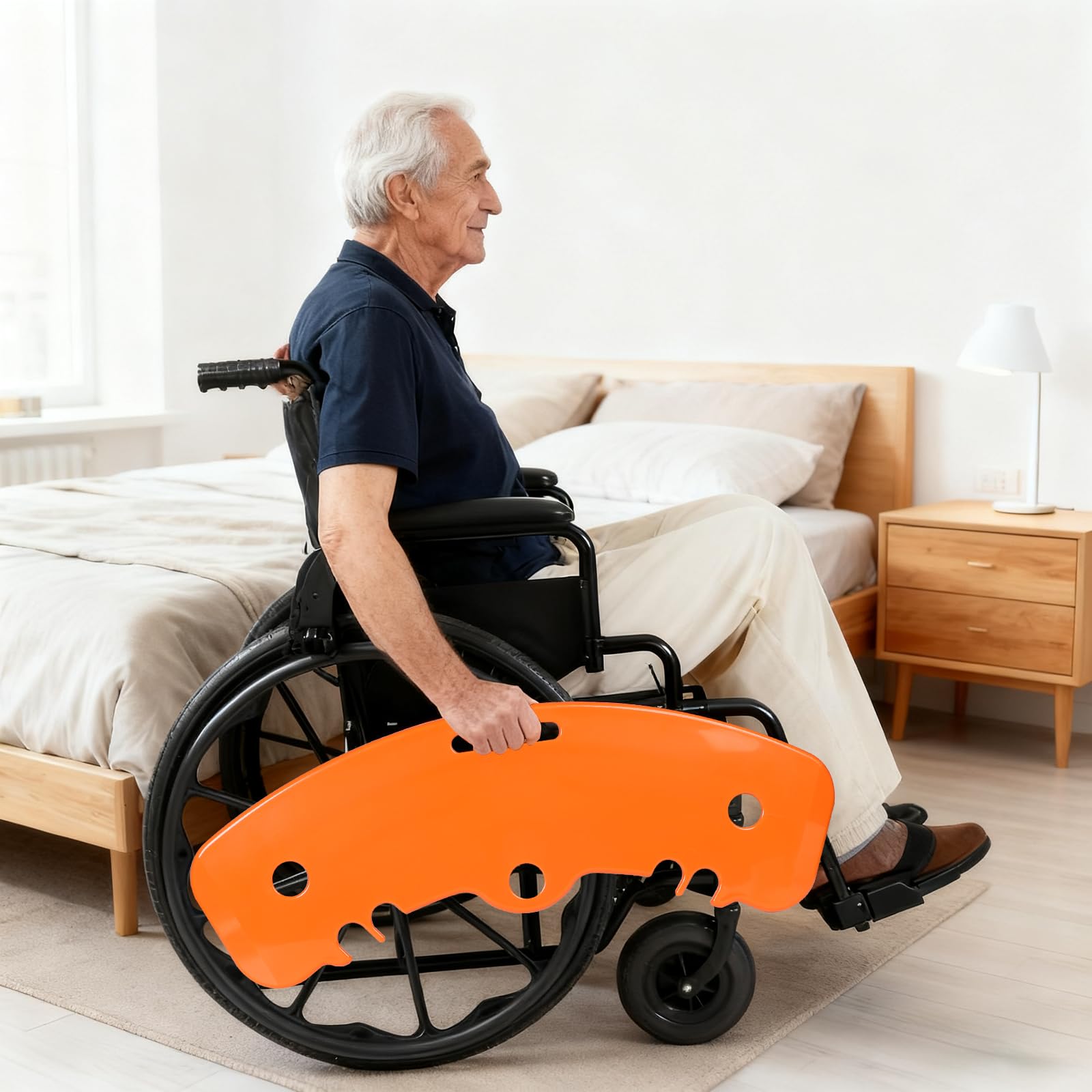 EXLECO Muescas de Tabla Transferencia 150kg, Deslizante Ayuda para Silla Ducha Personas Mayores, Transferencia Pacientes de Silla de Ruedas a la Cama, Coche, para Grua Enfermos y Baño de Asiento