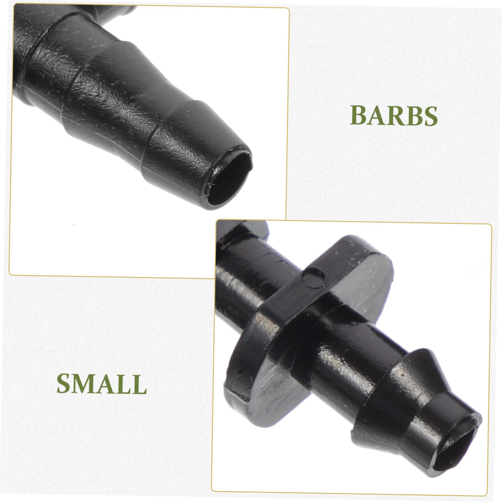 DOITOOL 2juegos De Manguera De Riego Adaptadores De Acoplamiento Rápido Juego De Accesorios para Sistemas De Riego por Goteo para y Huertos