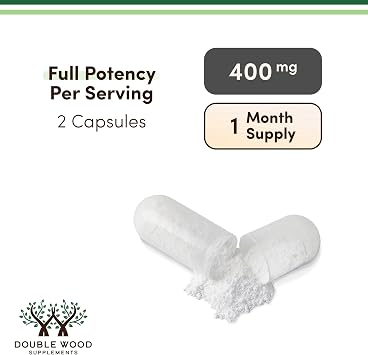 DIM Supplement for Women and Men (Diindolylmethane Estrogen Blocking Supplement, Hormonal Acne Treatment, Hormone Balance for Women) 400mg Servings, 200mg Per Capsule, 60 Capsules by Double Wood