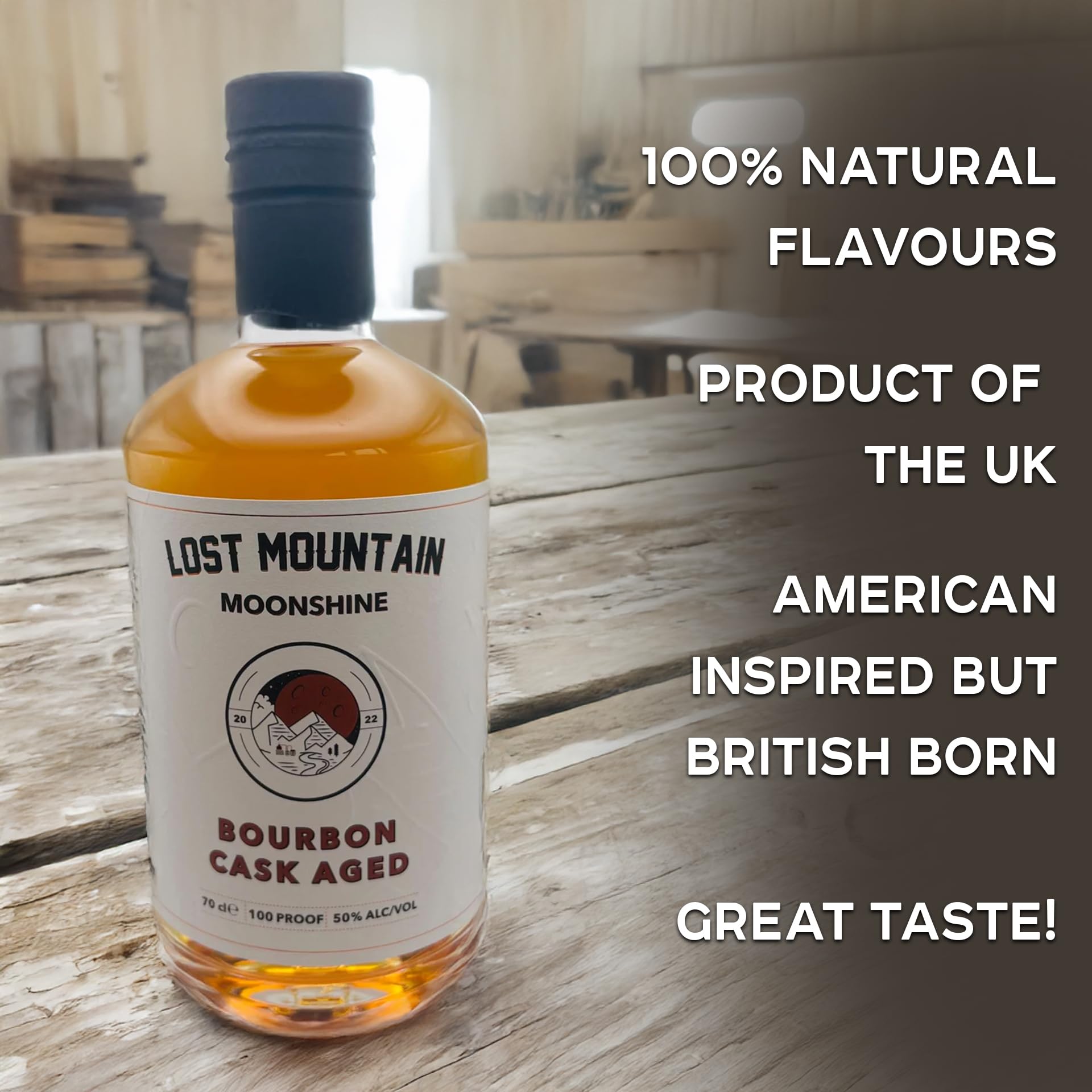 Amazon.co.jp: LostMountain Bourbon Cask Moonshine バーボンカスク