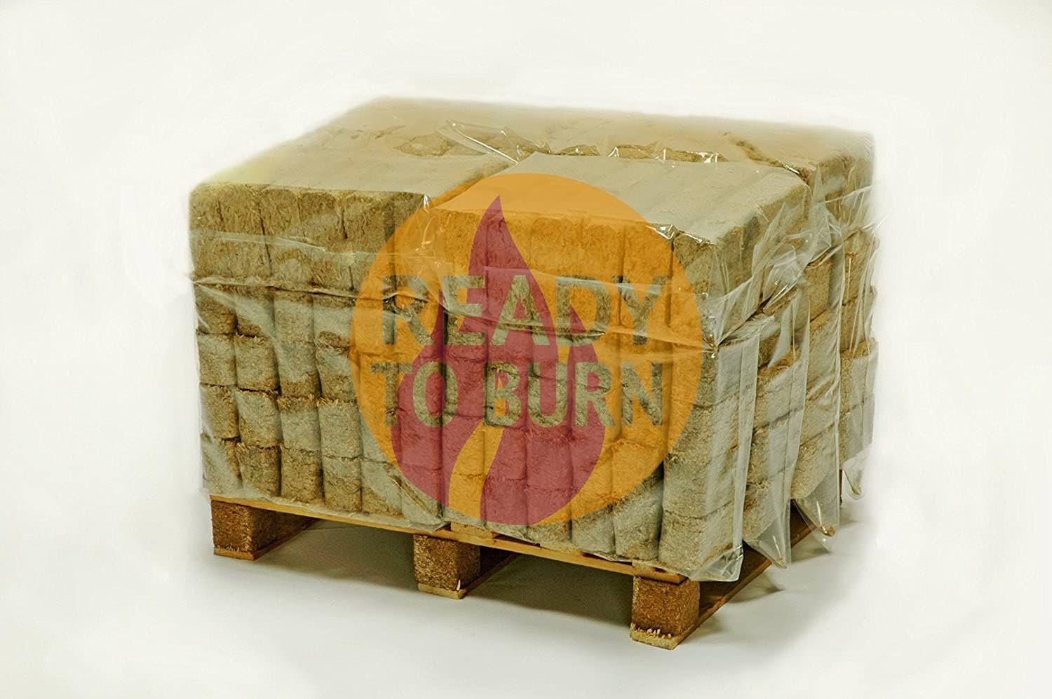 Hotblocks Great British Made Sustainable Wood fuel 1/4 Pallet of 288 Briquettes (approx 240kg)