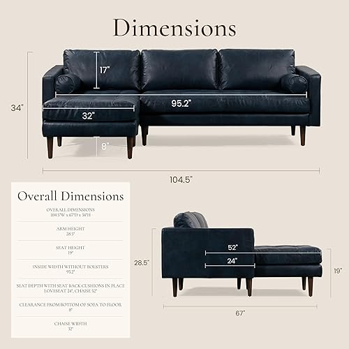 Vista 2 de Poly and Bark - Otomano de napa