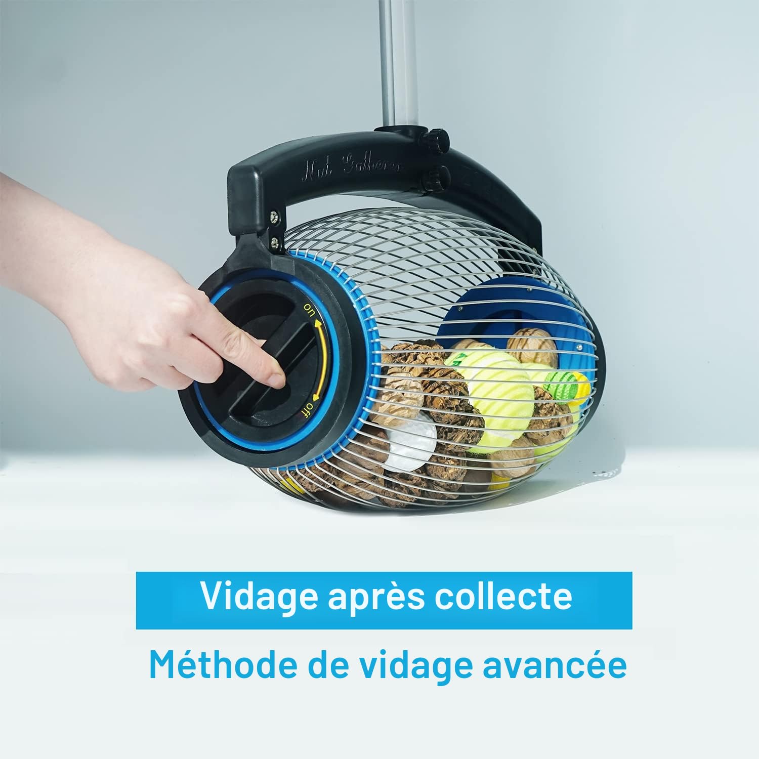zozen Récupérateur de Noix, Ouverture du Couvercle latéral Brevet, 2cm-4cm