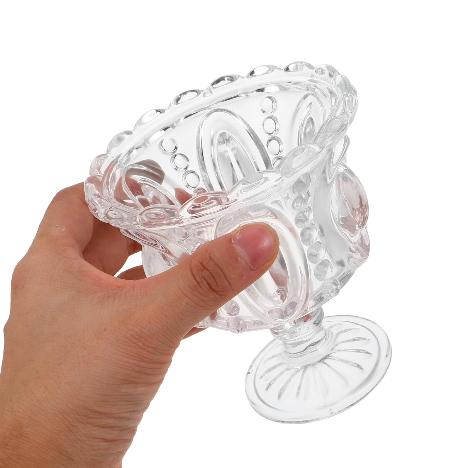 2 Piezas Cuencos de Vidrio para Postres Cuencos Transparentes Tazas para Helado para Pudín y Trifle