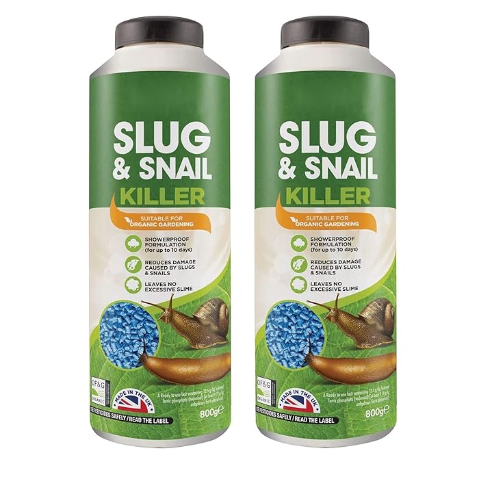 Buy CUQOO Slug & Snail Killer in 800g Ultrastrong Slug Pellets for