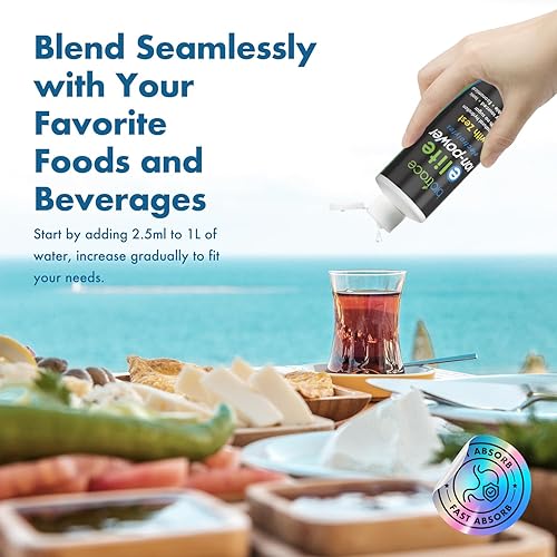 Miniatura 9 de Elite Zest Gotas de electrolitos  0 calorías 0 azúcar hidratación rápida, entrenamiento, recuperación muscular  Suplemento de electrolitos de