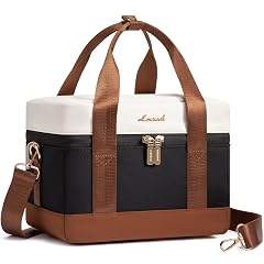 LOVEVOOK Insulated Lunch Box for Women Men Reusable Lunch Bag with Large Capacity Leakproof Cooler Lunch Tote for