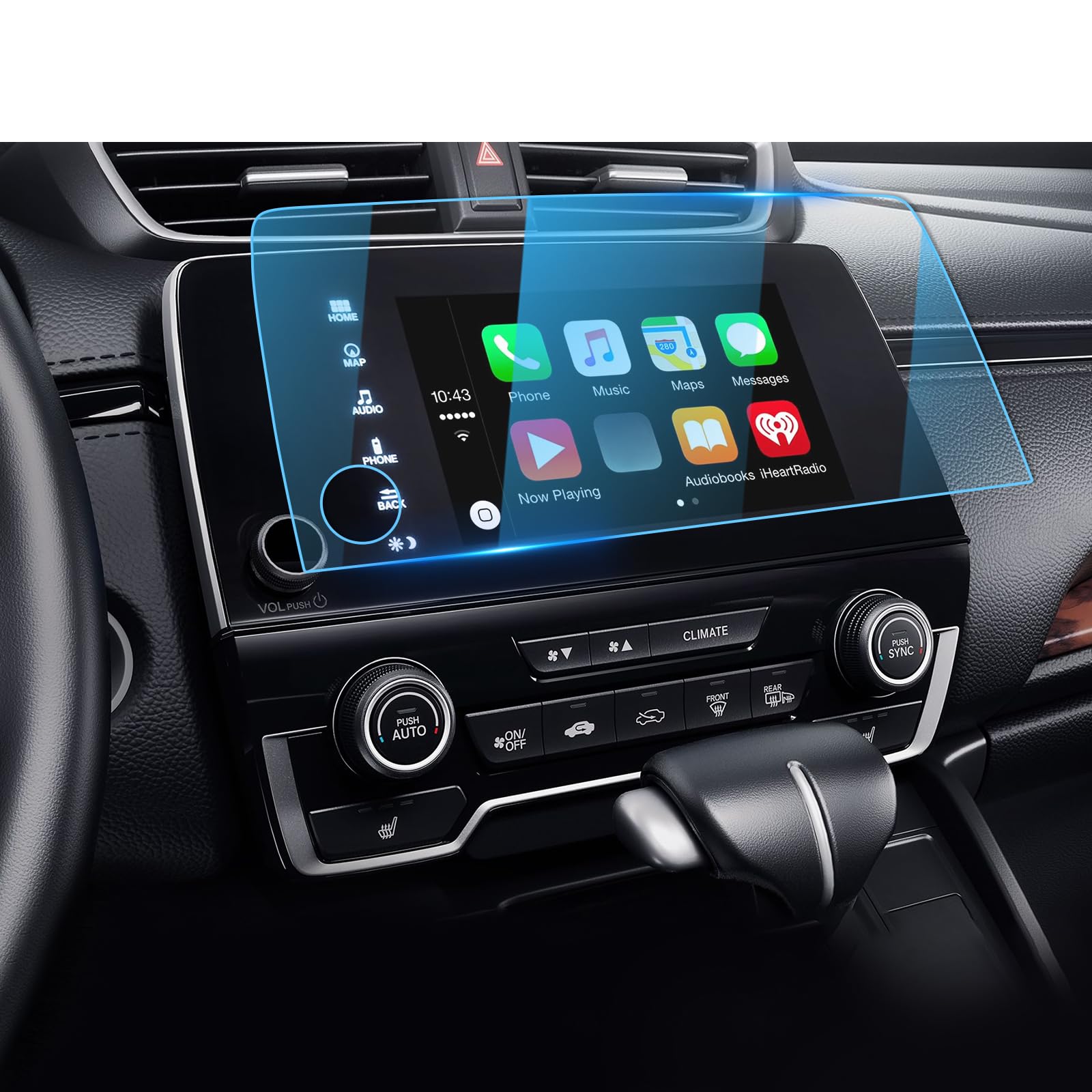 For 2017-2022 Honda CR-V Screen Protector 7" HD Tempered Glass for Infotainment Touchscreen,Anti-Scratch,Honda CRV 2017 2018 2019 2020 2021 2022 Accessories (LX/EX/EX-L/Touring/Special Edition/Hybrid)