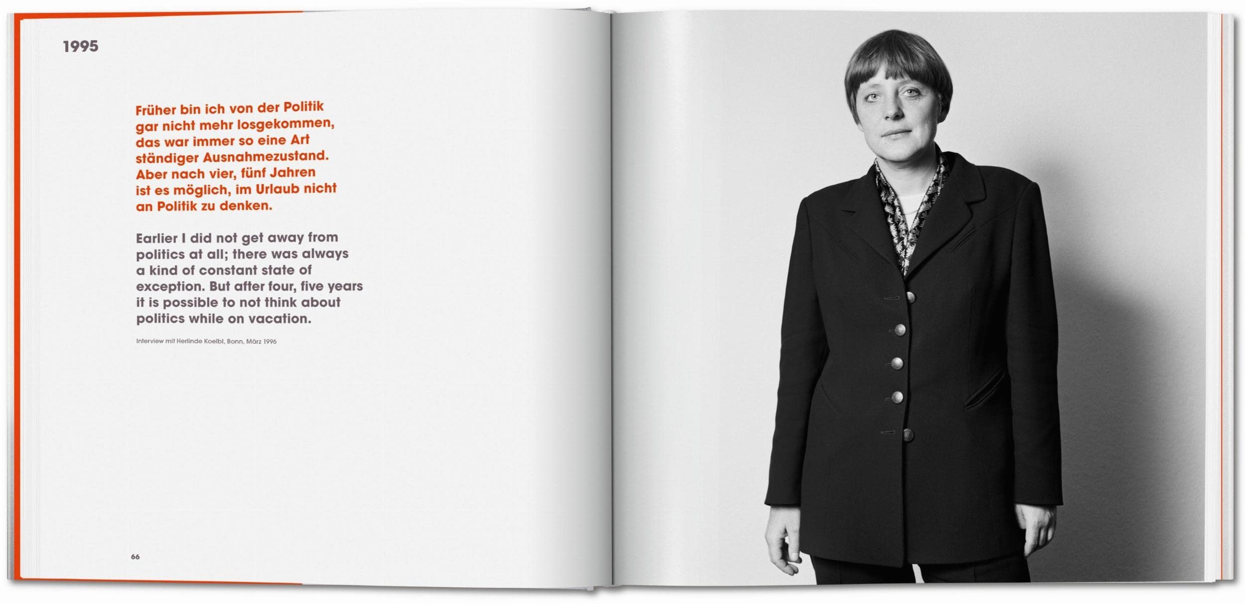 Herlinde Koelbl: Angela Merkel. Portraits 1991–2021 (Fotografia)